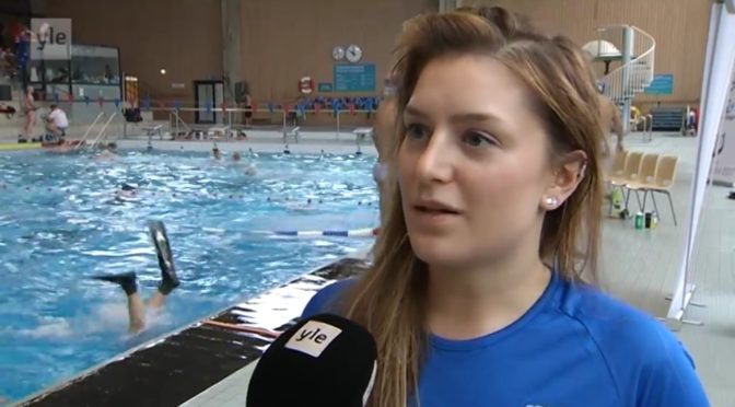 UWR spelare / Uppopallopelaaja: Alexandra Björklund