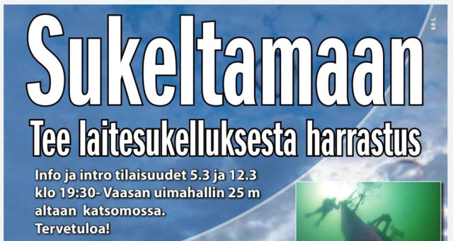 laitesukelluksen peruskurssi